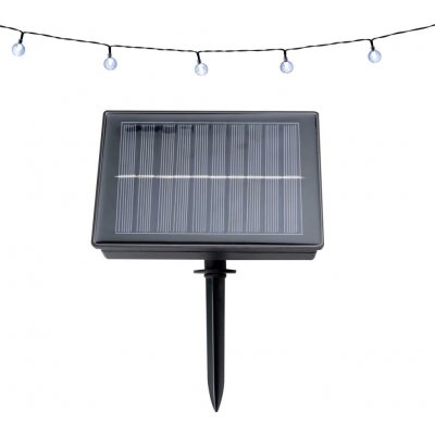 Grundig Grundig LED Stmívatelný solární řetěz 50xLED 8 funkcí 9,35m teplá bílá + DO P6275 – Hledejceny.cz