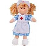 Bigjigs Toys látková zdravotní sestřička Nancy 25 cm – Hledejceny.cz