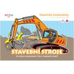 Stavařské omalovánky Stavební stroje – Zboží Mobilmania