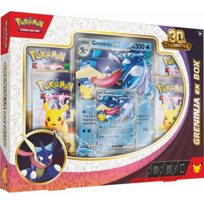 Pokémon TCG 30th Celebration Greninja ex Box – Sleviste.cz