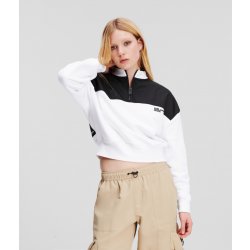 Karl Lagerfeld mikina Jeans KLJ BOXY HALF ZIP SWEAT různobarevná