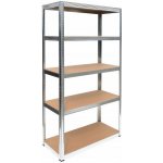 Fieldman FDR 1800 Kovový regál 180x90x40cm 50003815 – Zboží Mobilmania