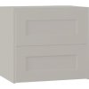 Koupelnový nábytek EBS Laca Skříňka umyvadlová s deskou 63,2 cm, šedá matná, LACA60S