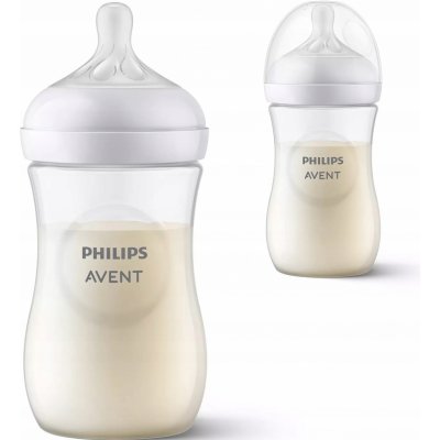 Avent Philips Láhev Natural Response bílá 260 ml – Zboží Mobilmania