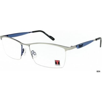 Dioptrické brýle Timezone ROBERT 024 - gunmetal/modrá