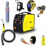 Kowax Genimig 220 LCD + Hořák + Kabely + Red. Ventil + Kukla + Drát + Sprej + Vozík + Redukce + plná Láhev Co2 KWXSTGM220LCD_SVA01 – Hledejceny.cz