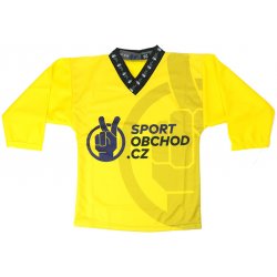 Tréninkový hokejový dres Sportobchod.cz Yth žlutá