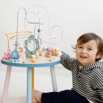 Viga Toys dřevěný manipulační stolek hračky – Sleviste.cz
