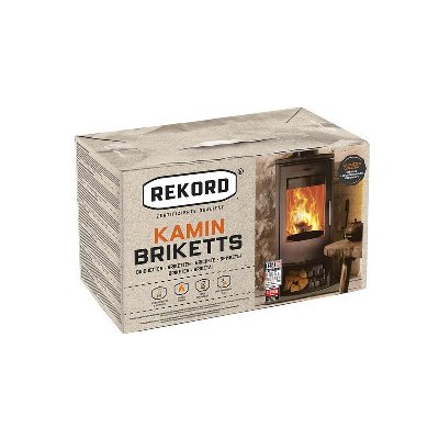 REKORD 7" Uhelné brikety 450 kg – HobbyKompas.cz