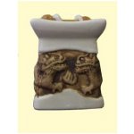 Aromatika aroma lampa Dračí studna - pagoda bílá – Sleviste.cz