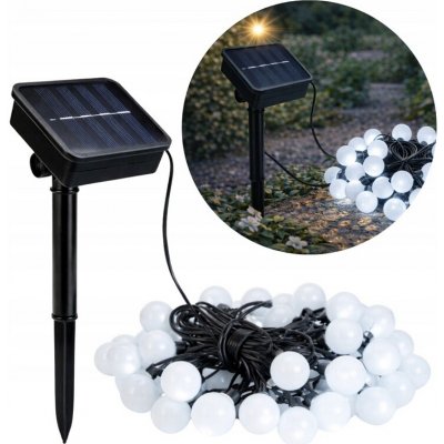 SAPRO Solární párty osvětlení řetěz girlanda GIR7 50xLED 7m 234233 – Hledejceny.cz