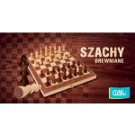 Šachy dřevěné Royal 29,5x29,5 cm – Zboží Živě