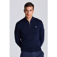 Gant D2. Cotton Wool Halfzip modrá