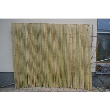 Bambusová rohož plotová neštípaná 150x200cm,prům.2cm - Bambusový plot HENON  natural od 1 290 Kč - Heureka.cz