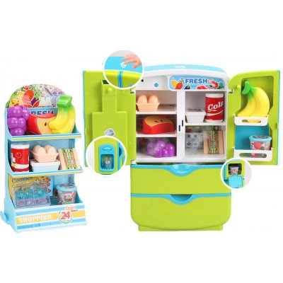 Wiky Lednička s regálem s potravinami s efekty 28 cm – Zboží Mobilmania