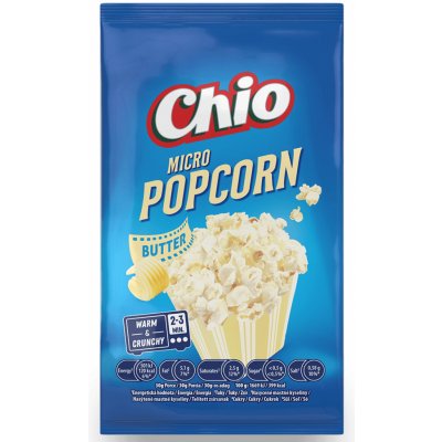 Chio Micro Popcorn s máslovou příchutí 80 g – Hledejceny.cz