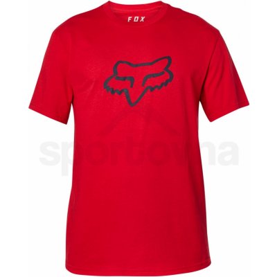 Fox Legacy Fox Head Ss Tee Flame red