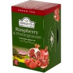 Ahmad Tea Zelený čaj s malinou a granátovým jablkem 20 x 2 g – Sleviste.cz