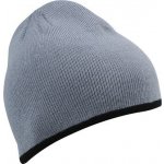 Myrtle Beach beanie with Contrasting Border Světle šedá tmavě šedá – Hledejceny.cz