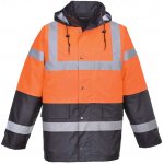 PortWest bunda Traffic S467 Hi-Vis zateplená nepromokavá reflexní oranžová – Hledejceny.cz