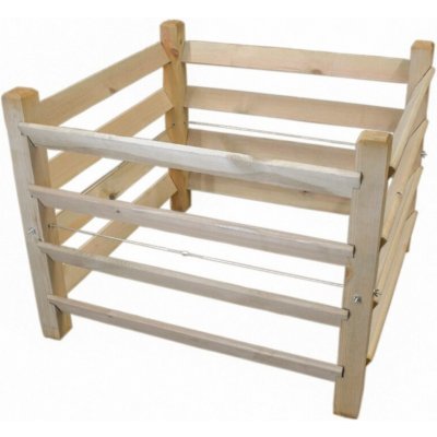 Benco otevřený 100 x 100 x 80 cm přírodní dřevo – Zboží Dáma