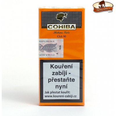 Cohiba Club 10 ks papírová krabička – Zbozi.Blesk.cz