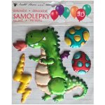 Dětská samolepicí 3D dekorace na stěnu dráček 10441 / Samolepky pro děti ( 18 x 23 cm ) Room Decor – Hledejceny.cz