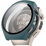 VSECHNONAMOBIL 111094 PC FULL COVER Plastový kryt se sklem pro Huawei Watch 5 42mm tmavě zelený – Zboží Živě