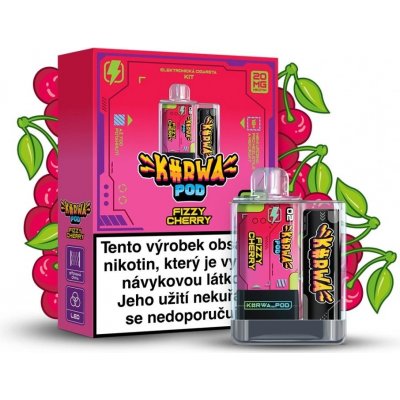 Kurwa Pod FIZZY CHERRY 20 mg 700 potáhnutí – Sleviste.cz