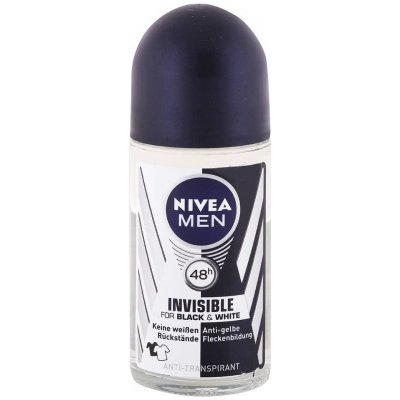 Nivea Men Invisible for Black & White roll-on 50 ml – Zbozi.Blesk.cz