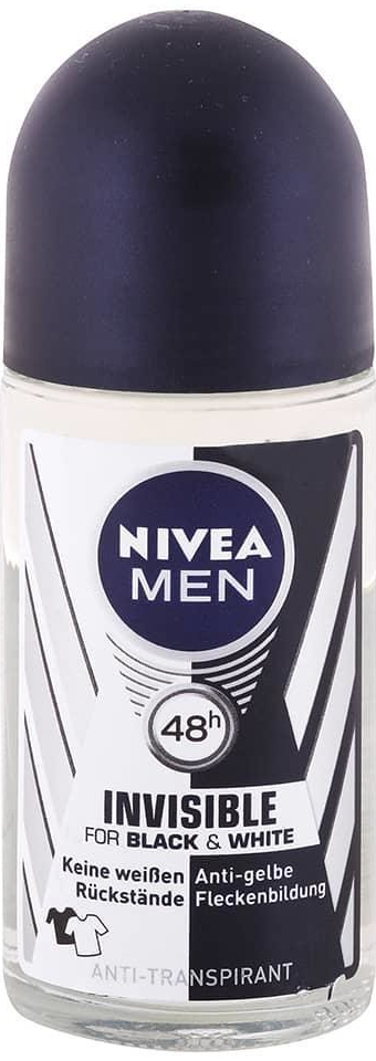 Nivea Men Invisible for Black & White roll-on 50 ml