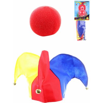 Klaunův nos a čepice – Sleviste.cz