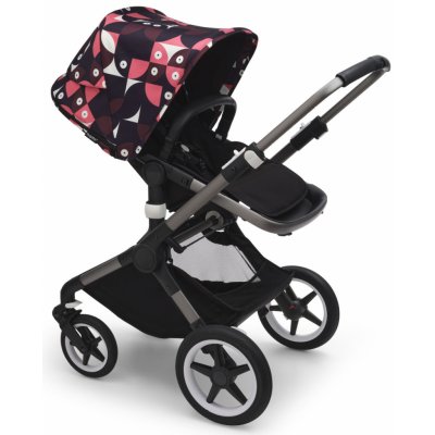 BUGABOO Fox3 stříška "Art of Discovery" Pink/Red – Hledejceny.cz