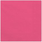 PartyDeco Papírové ubrousky růžové tmavé 33x33cm – Hledejceny.cz