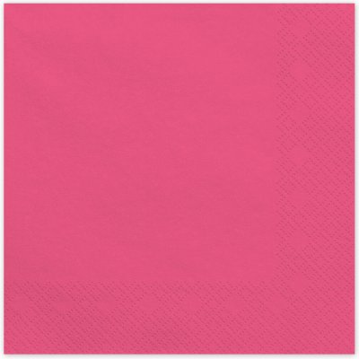 PartyDeco Papírové ubrousky růžové tmavé 33x33cm – Hledejceny.cz