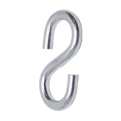 S - hák 30 x 3 mm bílý galvanický zinek 44.03601 100 ks – Hledejceny.cz