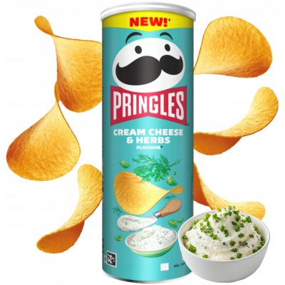 Pringles Cream Cheese & Herbs 165 g – Zboží Dáma