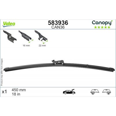 List stěrače VALEO 583936 – Hledejceny.cz