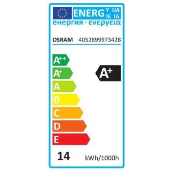 Osram LED žárovka CLA FR E27 14W 100W denní bílá 4000K