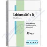 Generica Calcium 600 + D3 30 tablet – Hledejceny.cz