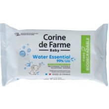 Corine de Farme Baby Dětské vlhčené ubrousky 99% vody 56 ks