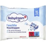 Babydream Vlhčené ubrousky 15 ks – Zboží Dáma
