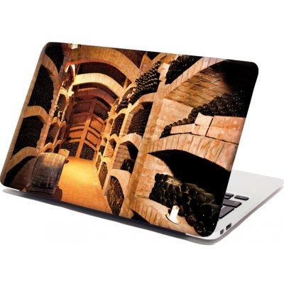 Sablio Samolepka na notebook Vinný sklep - 38x26 cm – Zboží Mobilmania