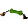 Hračka pro psa Beeztees Sumo Fit Bone zelený 20 cm