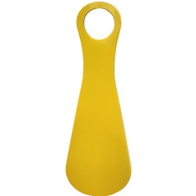 Obouvací lžíce kovová 15 cm žlutá – Zboží Dáma