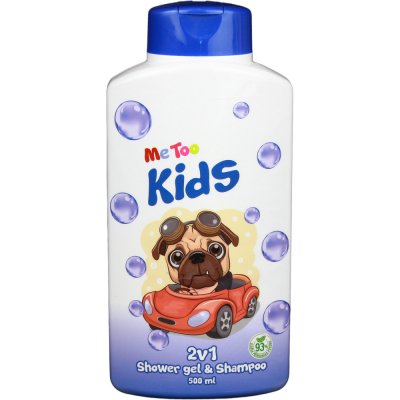 Me Too 2v1 Sprchový gel a Šampón Racing Bulldog 500 ml – Zboží Dáma