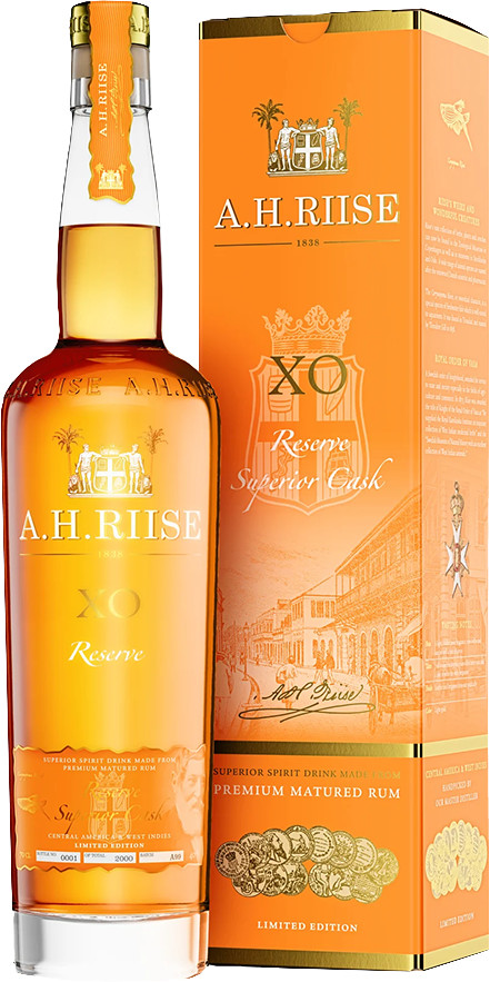 A.H.Riise XO Reserve SUPERIOR 40% 0,7 l (karton)