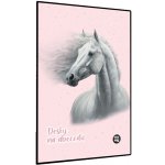 Desky A4 ABC Kůň Romantic – Zboží Mobilmania
