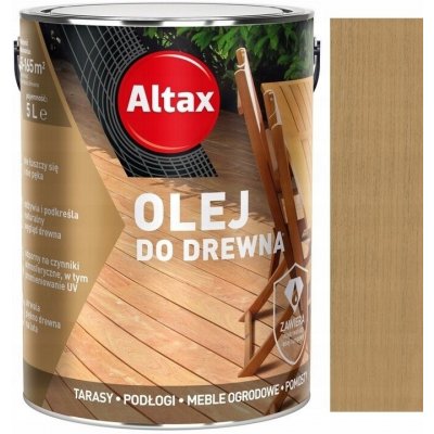 Altax tungový olej na dřevo 5L dub – Hledejceny.cz