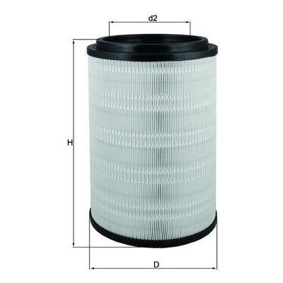 Vzduchový filtr MAHLE LX 2741 – Zboží Mobilmania